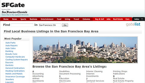 SF Gates's Business Directory