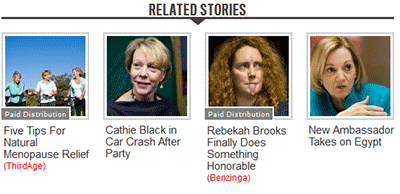 What the Daily Beast Calls Related Stories