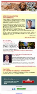 Internet marketing newsletter for October, 2013